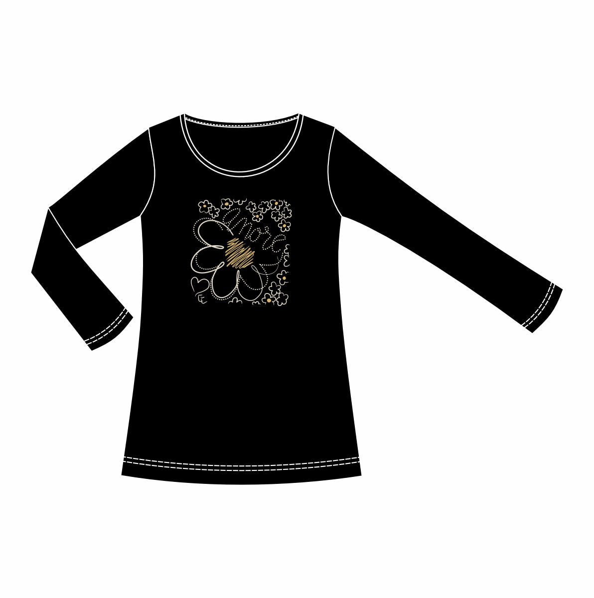 AMORE Long Sleeve T-Shirt