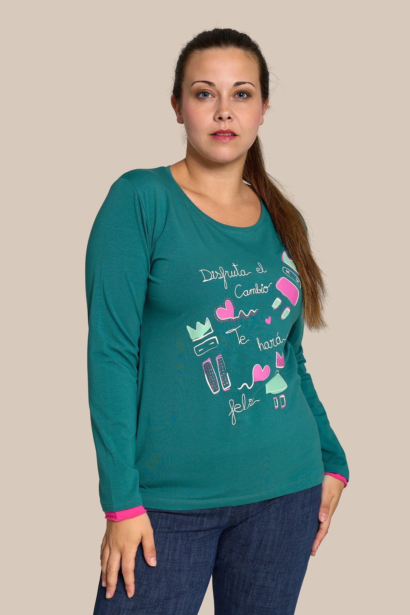 Long Sleeve T-Shirt ENJOY THE CHANGE