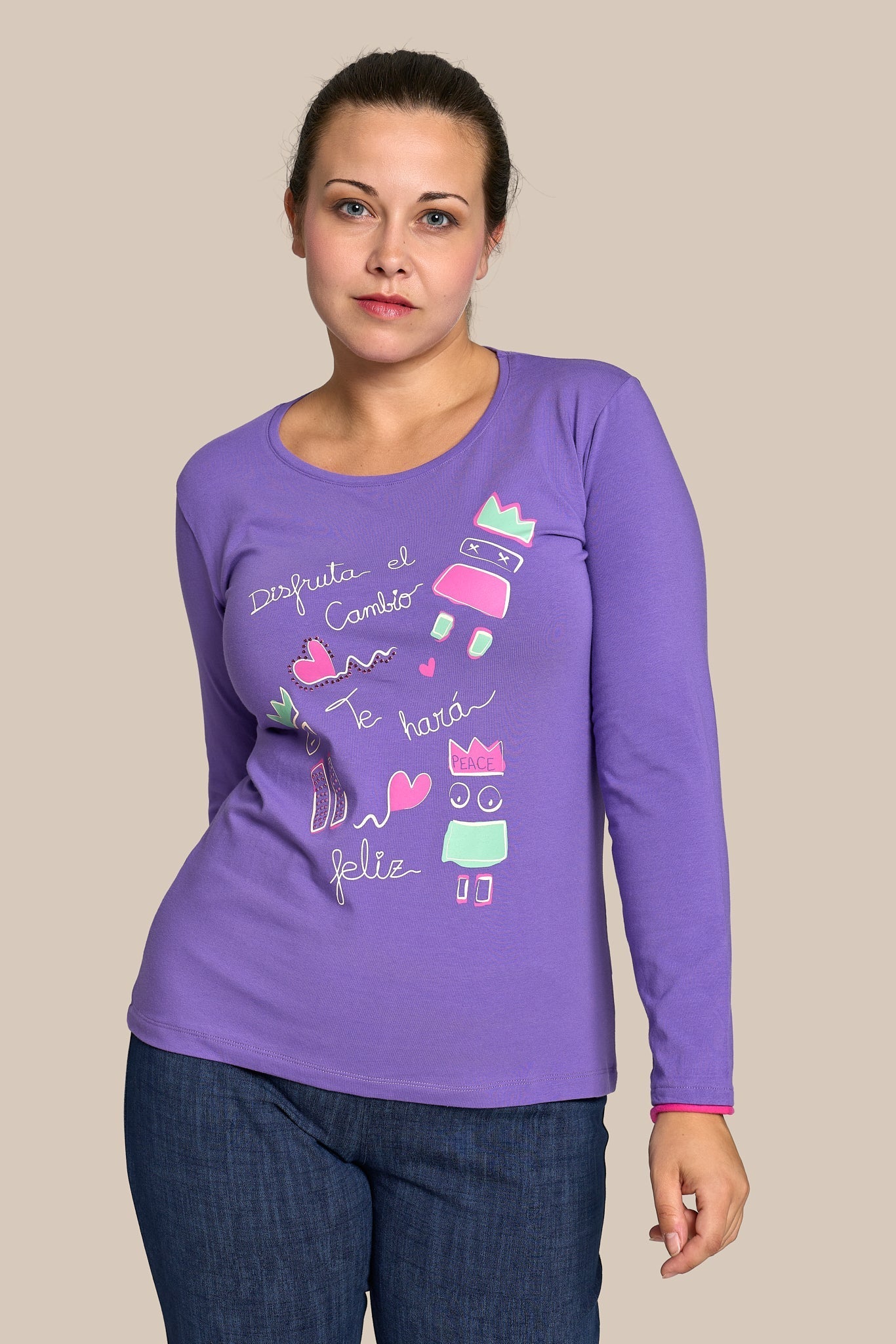 Long Sleeve T-Shirt ENJOY THE CHANGE
