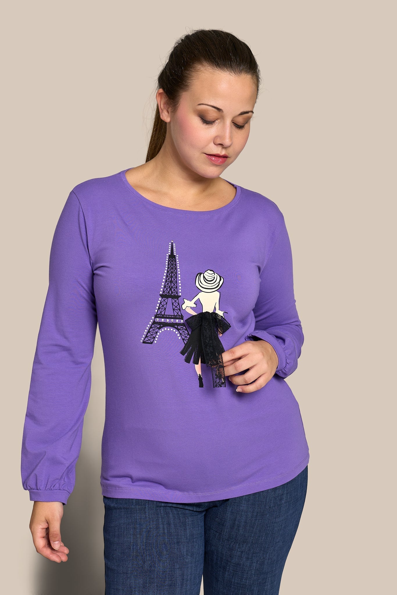 EIFFEL TOWER Long Sleeve T-Shirt