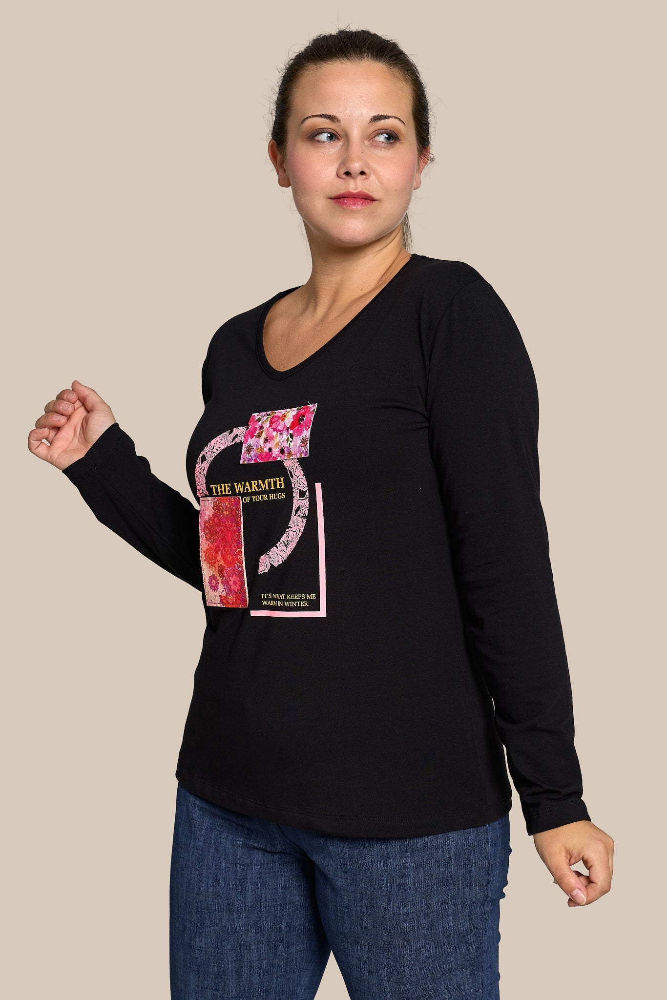 Long Sleeve T-Shirt THE WARMTH OF YOUR HUGS