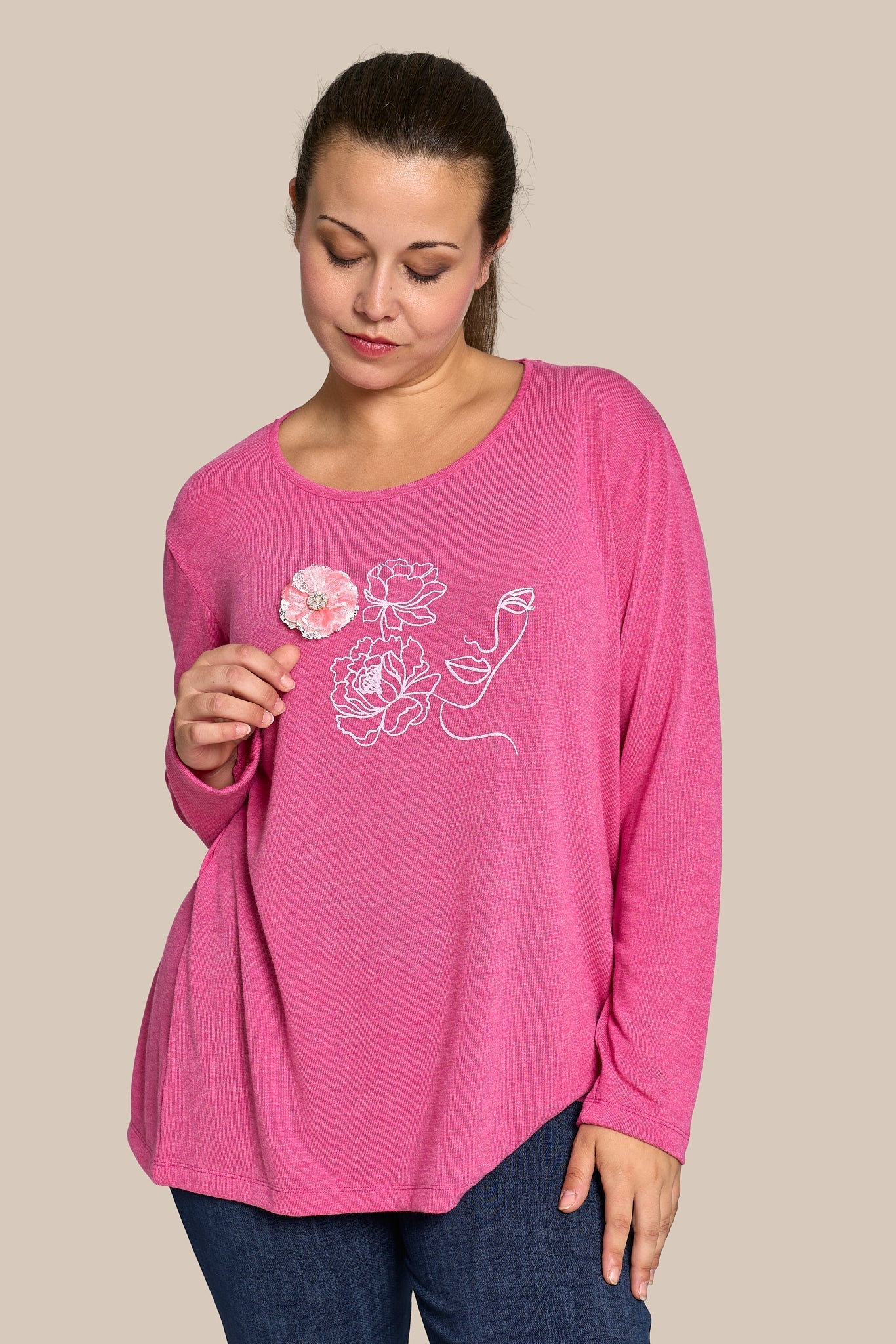 Long Sleeve Tunic TENDER THOUGHTS