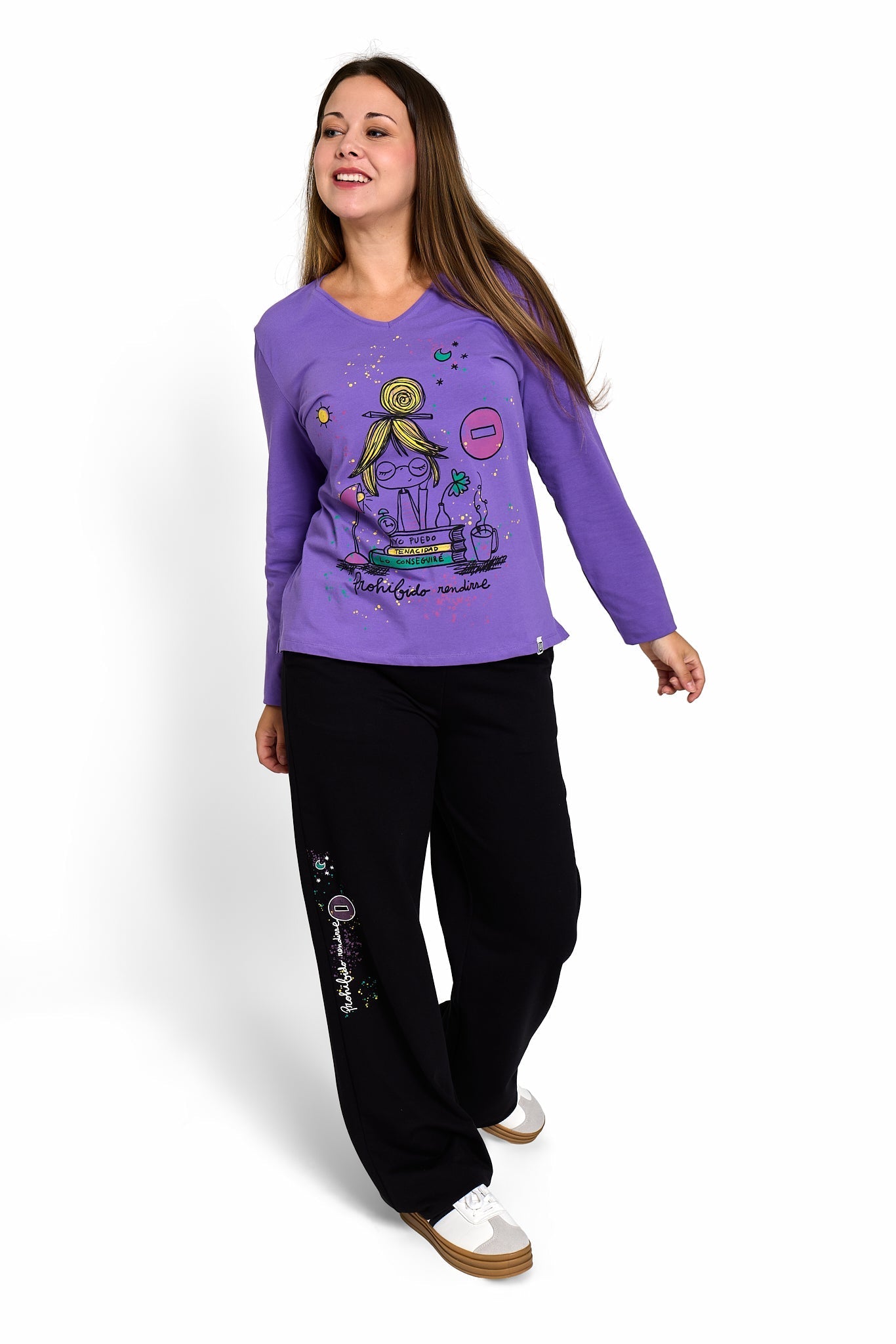 Long Sleeve T-Shirt NO GIVING UP