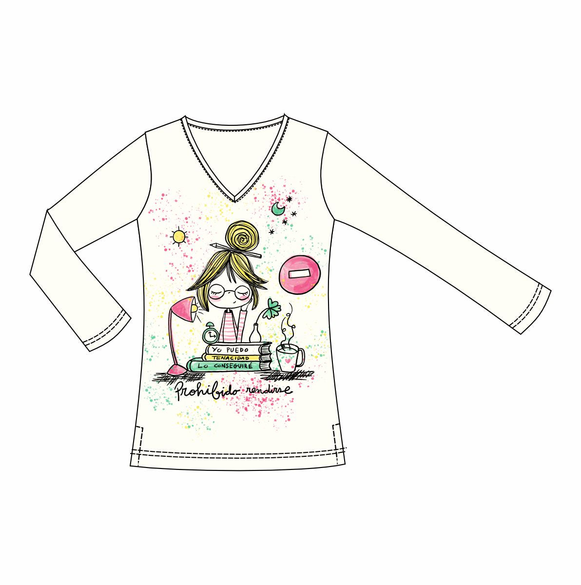 Long Sleeve T-Shirt NO GIVING UP