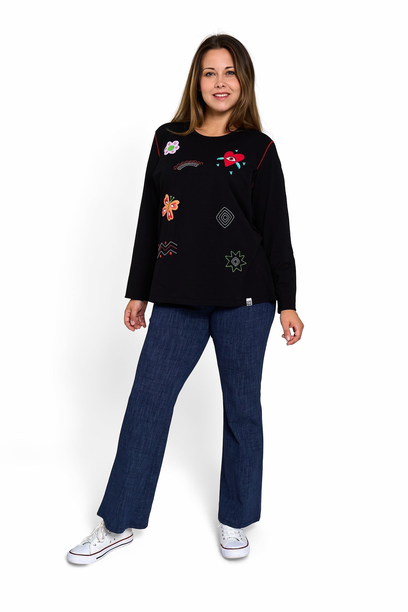 Long Sleeve T-Shirt WHAT YOU VIBRATE YOU ATTRACT
