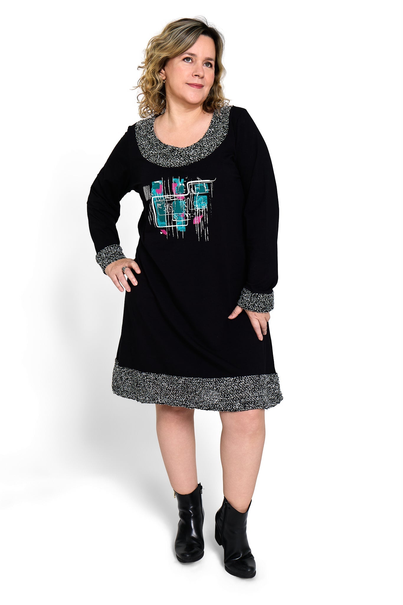FUSION Long Sleeve Dress