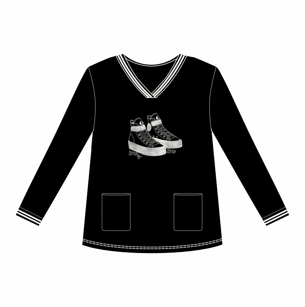 STEP Long Sleeve T-Shirt