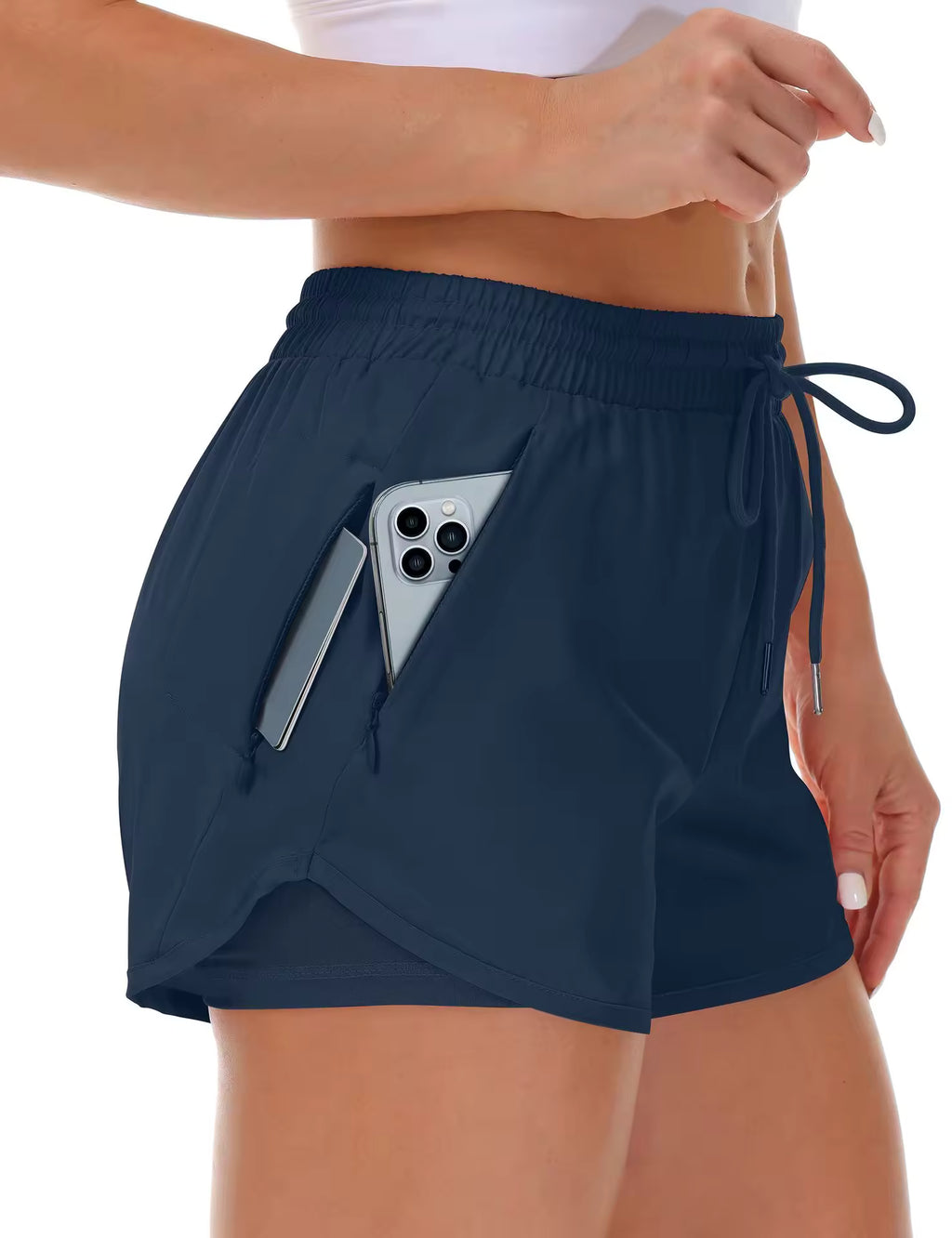 Short Deportivo Casual de Secado Rápido – Mujer
