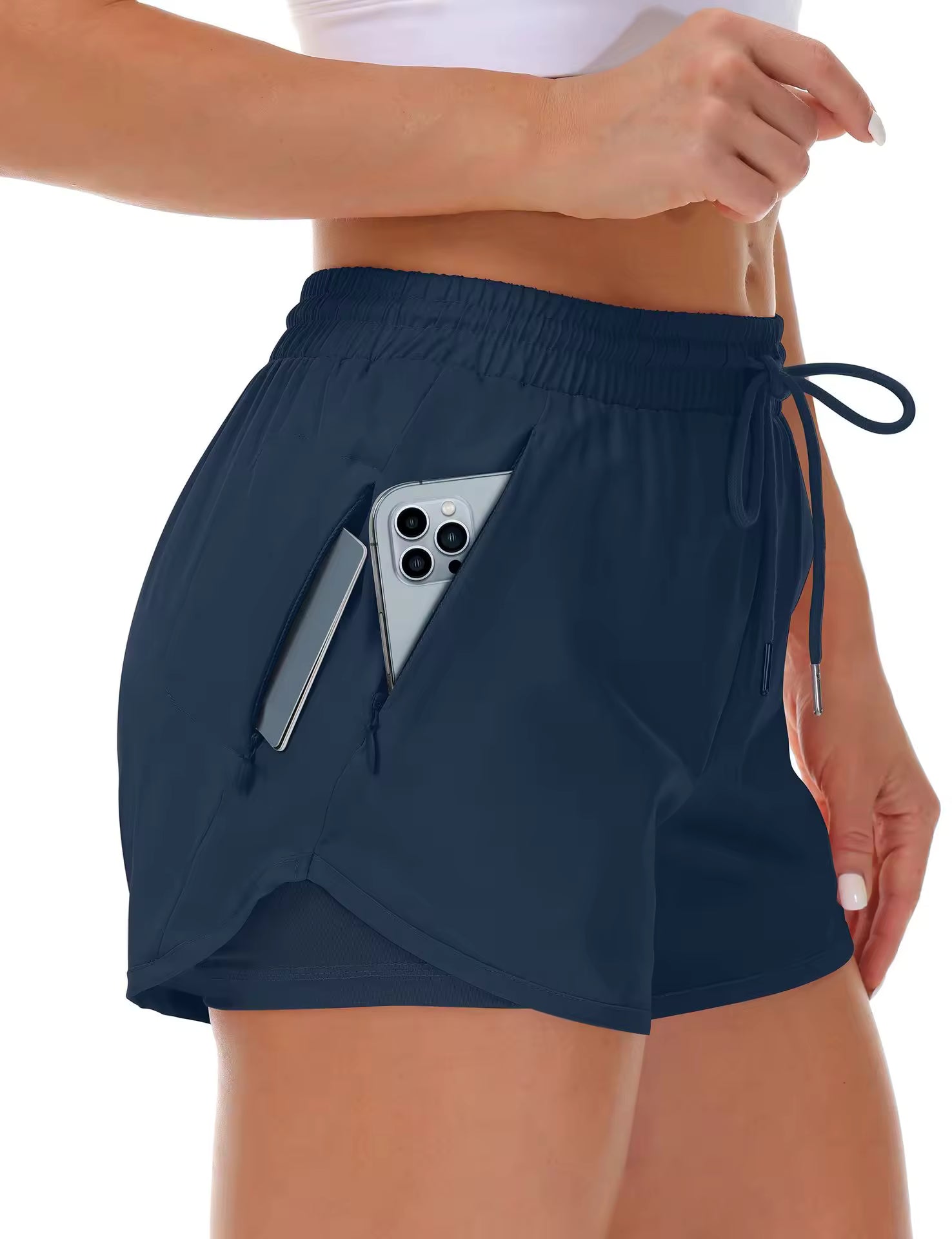 Short Deportivo Casual de Secado Rápido – Mujer