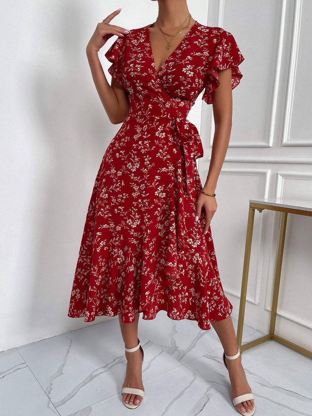 Vestido Casual de Verano – Floral