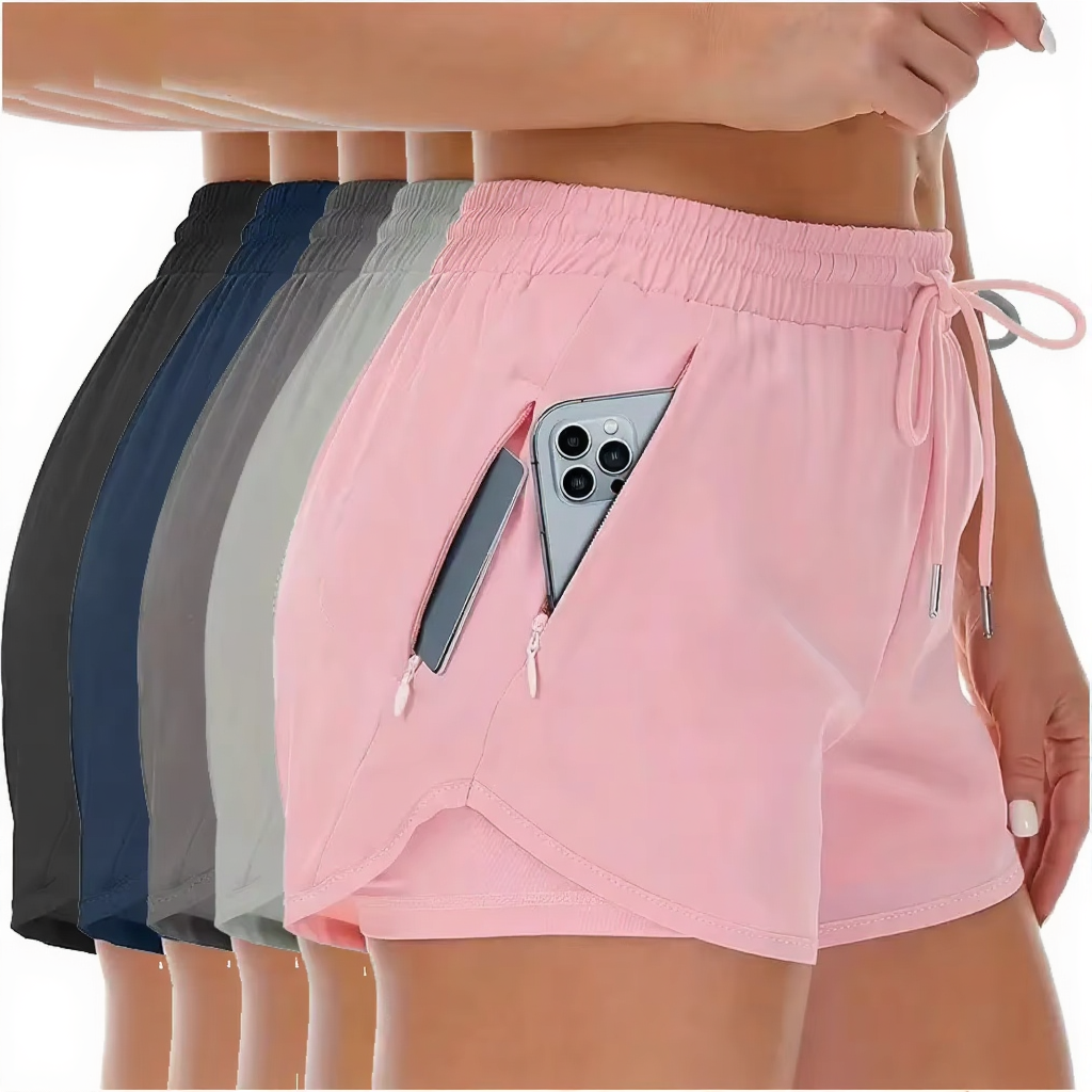 Short Deportivo Casual de Secado Rápido – Mujer